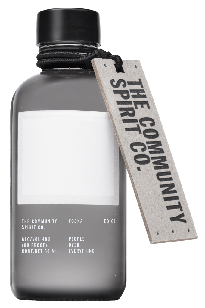 image of the community spirit in 50ml bottle